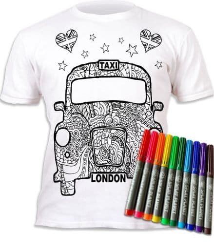 London Taxi Colour In T Shirt
